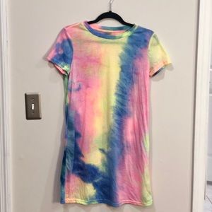 Tie-Dye Swimsuit Cover-Up